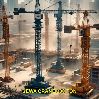 sewa crane 200 ton